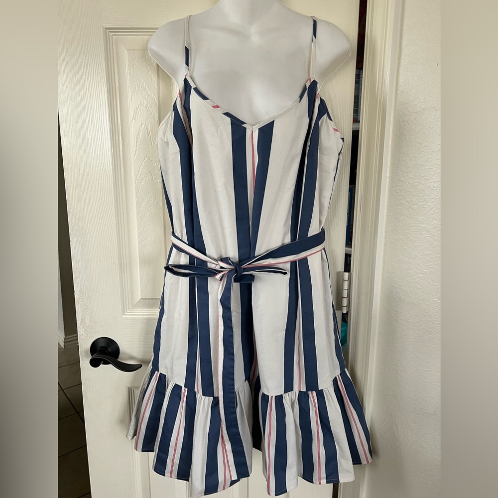 Banana Republic Striped Mini Dress 12 - Picture 2 of 12